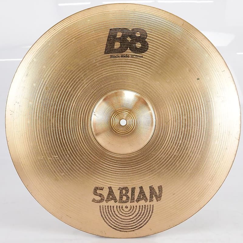 Sabian 20" B8 Rock Ride Cymbal (1990 - 2010) image 1