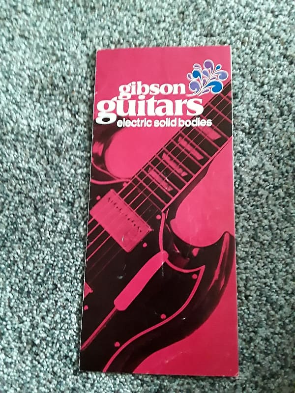 Gibson Catalog 1970 Paper Reverb