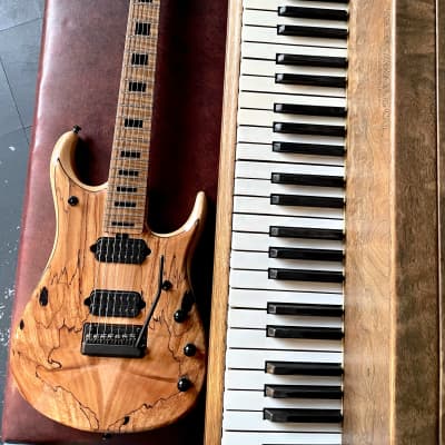 Ernie Ball Music Man BFR JP15 - SUPLEX - John Petrucci 7 String #42/55 2021 - Spalted maple - high gloss polyester image 15