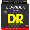 DR Strings MH-45 Lo-Rider Stainless Steel Hex Core Bass Strings