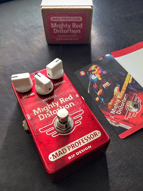 Mad Professor Mighty Red Distortion Hand-Wired | Reverb
