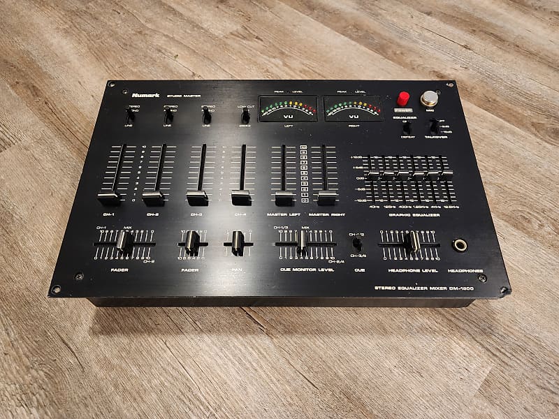 Numark Dm-1800 Studio Master 80's - Black | Reverb
