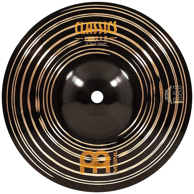 Meinl 8" Classics Custom Dark Spash Cymbal 2019 image 1