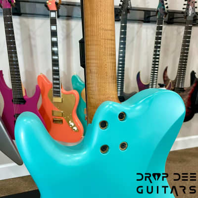 SMP Custom Shop Τρίτη Electric Guitar w/ Case-Seafoam Green image 13