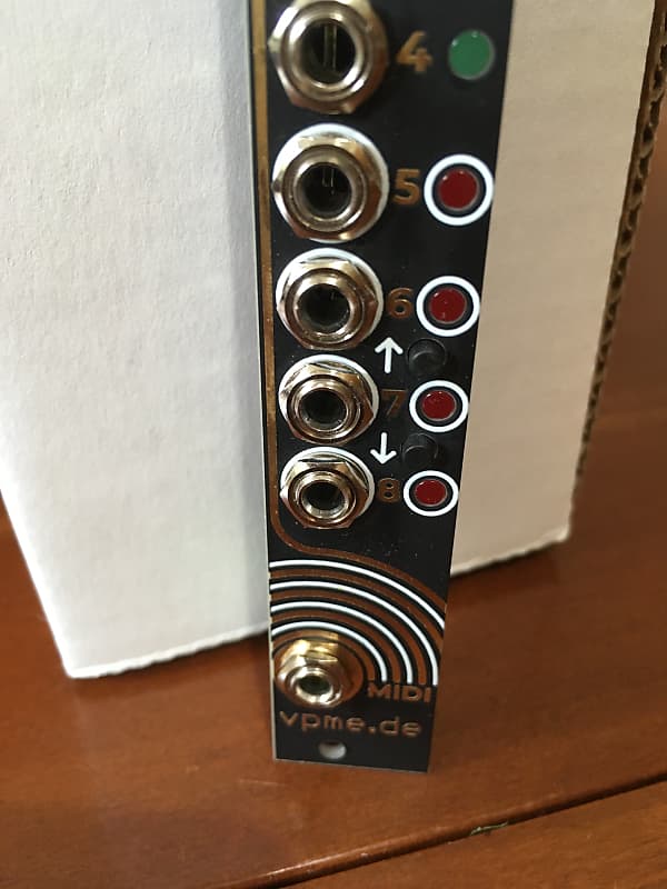 Trig31 モジュラーシンセTrigger to Midi vpme.de trig31 8-channel trigger to MIDI converter – Big