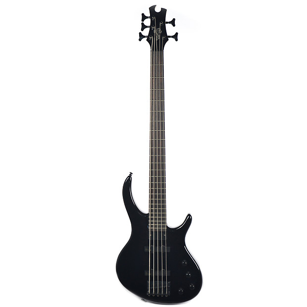 Tobias Toby Deluxe-V 5-String Bass Gloss Ebony | Reverb