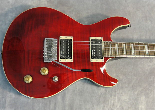 【激安大特価！】 Cort M600T M Series Black Cherry Flame Maple Top Electric ギター