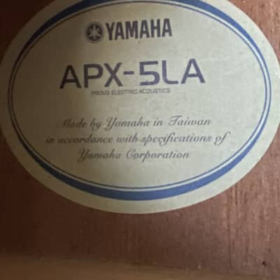"LEFTY" , Yamaha APX-5LA , Acoustic Electric Guitar image 17