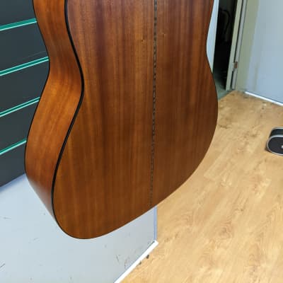 Yamaha FG502M Natural Open-Pore Acoustic Guitar image 11