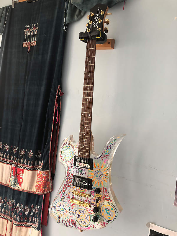 B.C.Rich Hide  Museum Mockingbird X-Japan松本秀人 Clear custom 