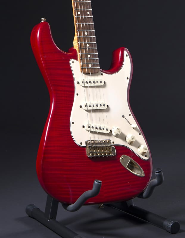Fender Fender Custom Shop Ltd. Ed. Custom '62 Stratocaster 34of 100 1992 - Red  Flame image 1