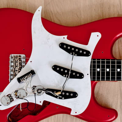 1991 Fender Stratocaster Model ST-500VR Candy Apple Red, Japan MIJ