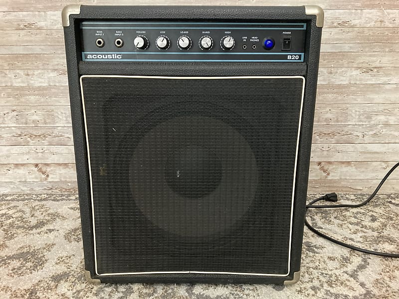 Used Acoustic B20 BASS COMBO Bass Amp | Reverb