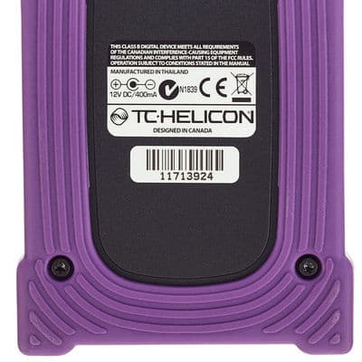 TC Helicon VoiceTone X1 | Reverb