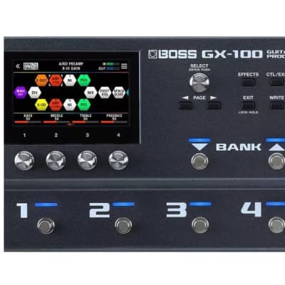 BOSS GX100 GX100 Multi Effects Pedal for Electric Guitar & Bass for sale