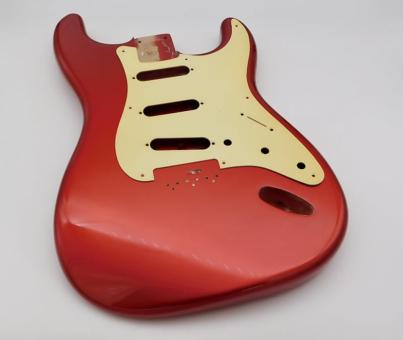 4lbs 4oz BloomDoom Nitro Lacquer Aged Relic Candy Apple Red Reverb
