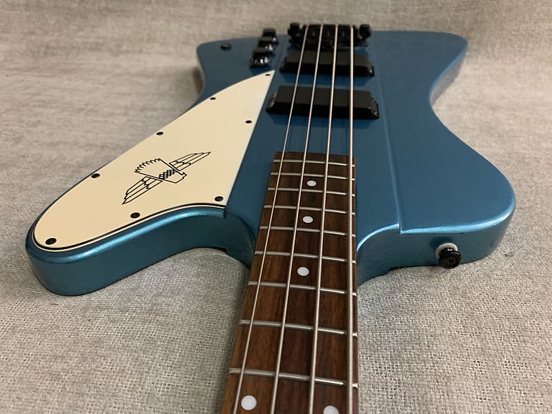 2006 Epiphone Thunderbird Bass Pelham Blue Limited Edition Custom 