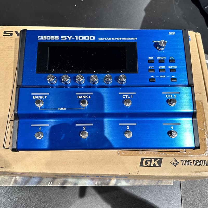 Boss SY-1000 Guitar Synthesizer 2020 - Present - Blue image 1