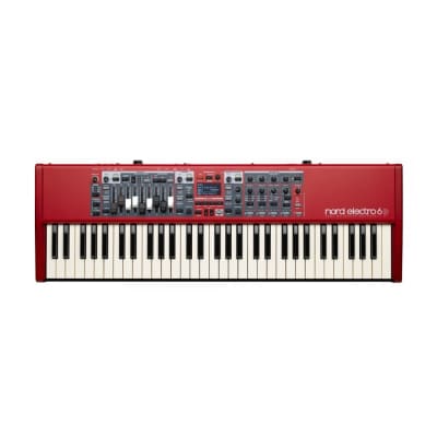Nord 61 Note Electro 6D 61 Key Semi-Weighted Action, with Nine Drawbars image 1
