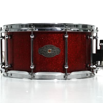 Premier Modern Classic Snare 14" x 7" in  Red Moon Sparkle image 1