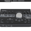 Mackie Big Knob Studio 2x2 Monitor Controller Interface with Pro Tools Software & Waveform Recording