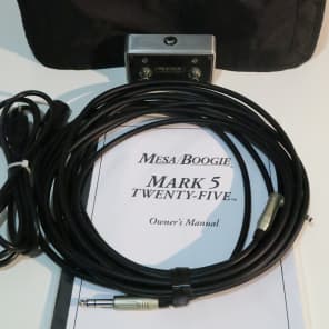 Mesa Boogie Mark V 25 Head Purchased 2015 Black image 5