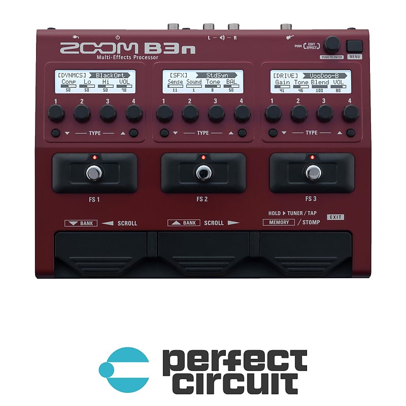 Zoom B3n Multi-Effects Processor for Bass | Reverb Australia