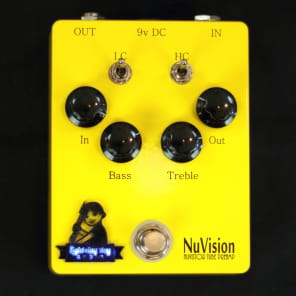 Lightning Boy Audio NuVision - high voltage nuvistor tube drive EQ pedal image 1