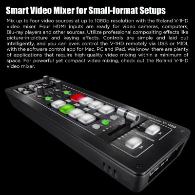 Roland V-1HD 4-channel HD Video Switcher image 2