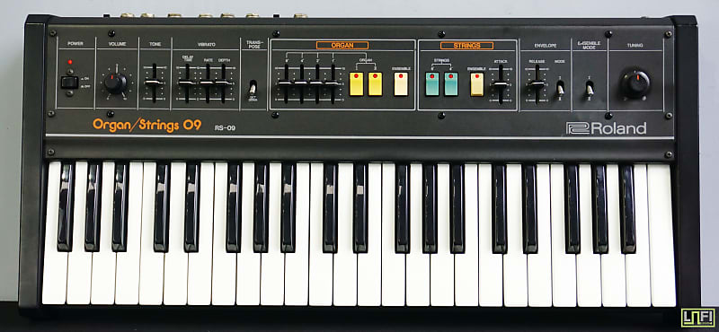 Roland RS-09 Organ Strings 70's / 80's Vintage Polyphonic Synthesiser - 100V