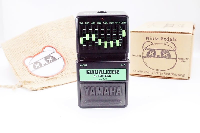 Yamaha GE-100 Equalizer for Guitar | Vintage 1980s (Made in Japan)