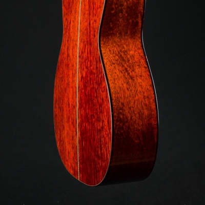 Santa Cruz OM Rare Figured Pernambuco and Fort Ross Chapel Redwood Custom NEW image 23