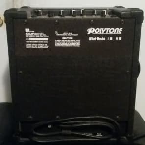Vintage Polytone Mini Brute Solid State Guitar Amplifier Combo Amp 12" Speaker- Free Shipping! image 4