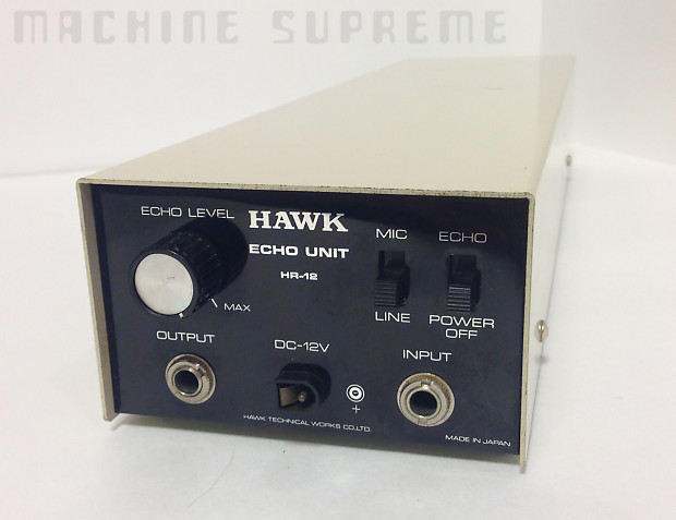 Hawk HR-12 Echo Unit Spring Reverb Vintage | Reverb