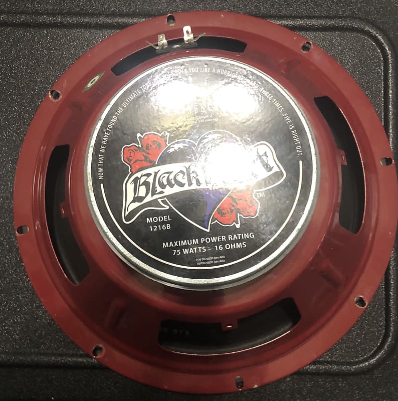 Eminence Blackheart Speakers Reverb