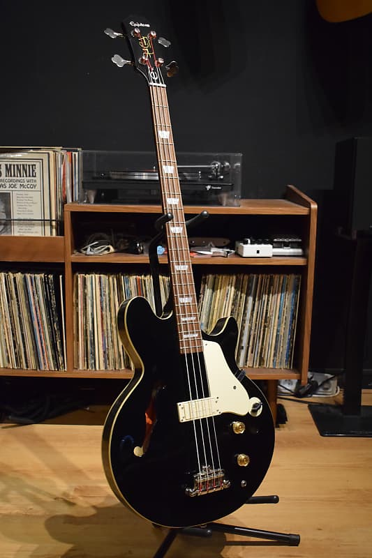 Epiphone Jack Casady Signature - Black | Reverb
