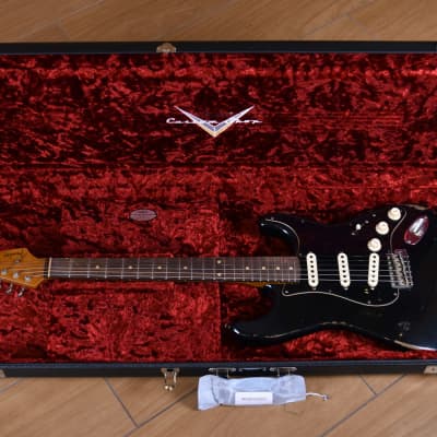 Fender Custom Shop Limited Edition '60 Stratocaster Relic Poblano Aged Black image 14