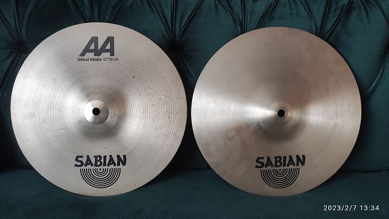 Sabian 12 on sale hi hats