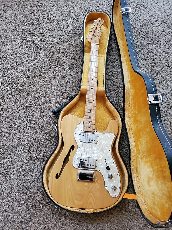 Fender Telecaster Thinline Blonde 1973 Issue | Reverb