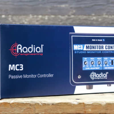 Radial Engineering MC3 Monitor Control Passive Studio Monitor Controller image 8