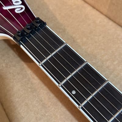 Jackson Pro Plus Series Dinky DKAQ Purple Electric Guitar image 9