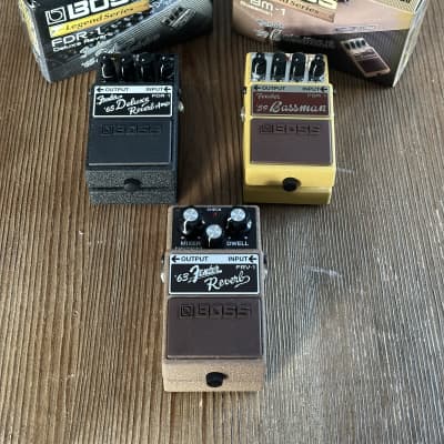 Boss Fender Legend Series. COMPLETE. (FRV-1 + FBM-1 + FDR-1) | Reverb