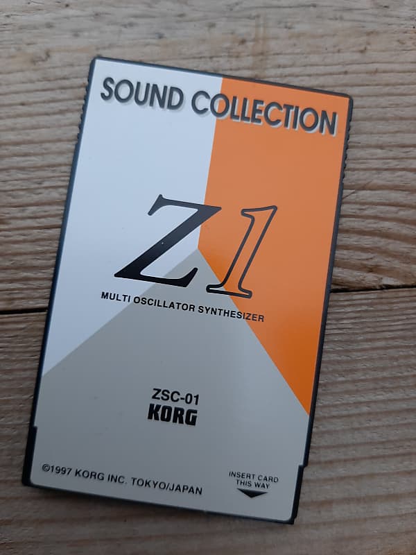 Korg ZSC-01 Sound Collection Card | Reverb Canada