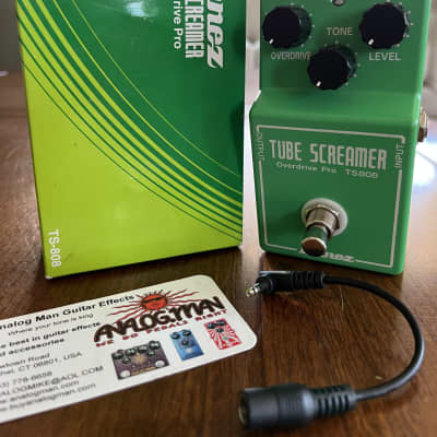 TS808 Tube Screamer Tamura Mod | Boutique Overdrive Pedal