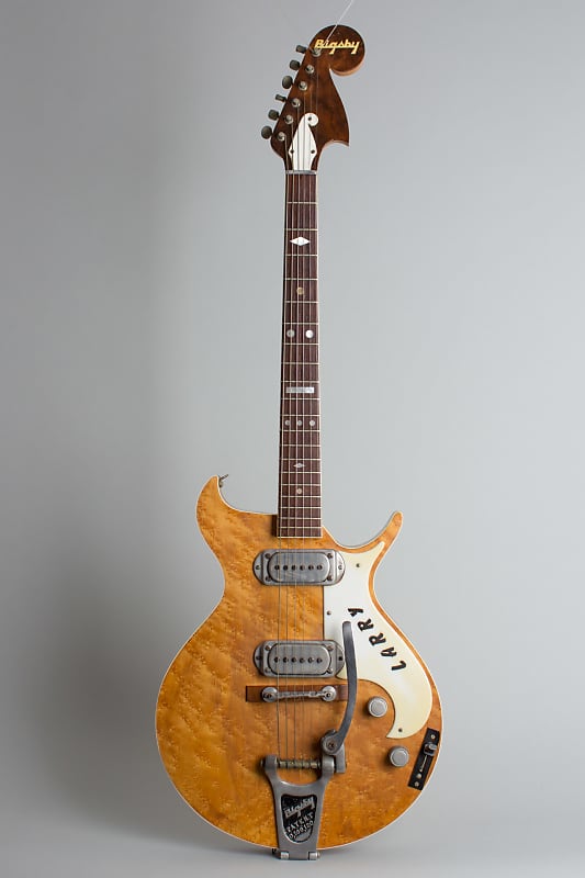 Bigsby  Standard Semi-Hollow Body Electric Guitar (1958), ser. #91558, original black hard shell case. image 1