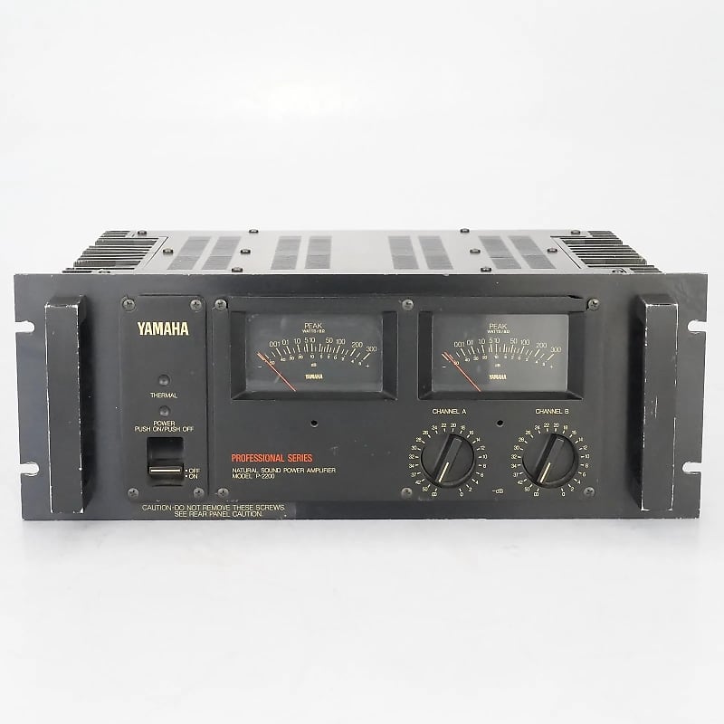Yamaha P-2200 Professional Series Natural Sound Power Amplifier image 1