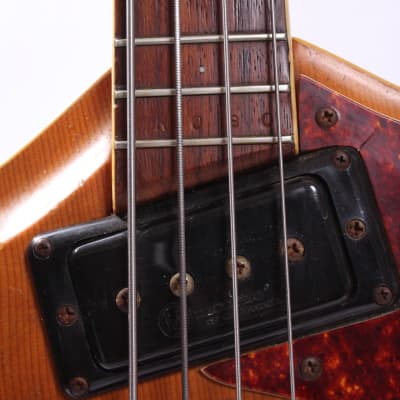 1966 Mosrite Mark X Joe Maphis Bass 502 natural image 11