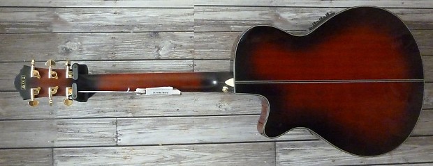Ibanez AEG24II Electro Acoustic Transparent Hibiscus Red