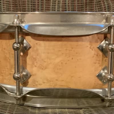 Craviotto 4x14 Birdseye Maple snare drum. From Craviotto’s collection 2004 image 3