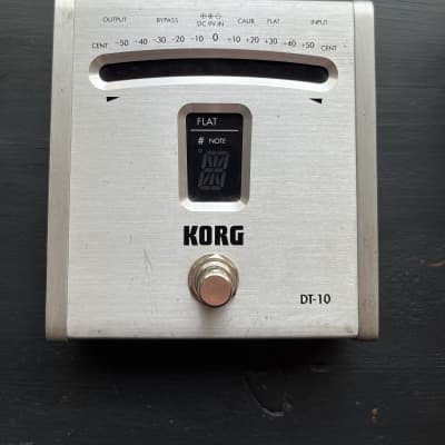 Korg DT-10 Chromatic Pedal Tuner 2000s - Black for sale